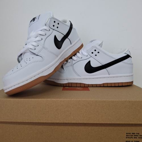 Cheap Nike Dunk Shoes Wholesale Men and Women White Black-171 - Click Image to Close